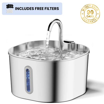 PurrFilter Stainless Steel Water Fountain